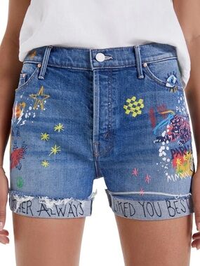 MOTHER the vagabond cuff in Spooky Voodoo size 26
